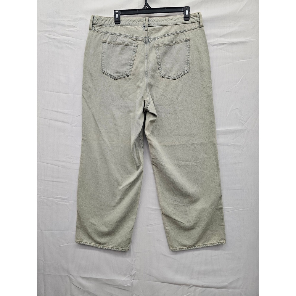Universal Thread Womens 90s Baggy Jeans Mid Rise Light Wash Size 17 NWT